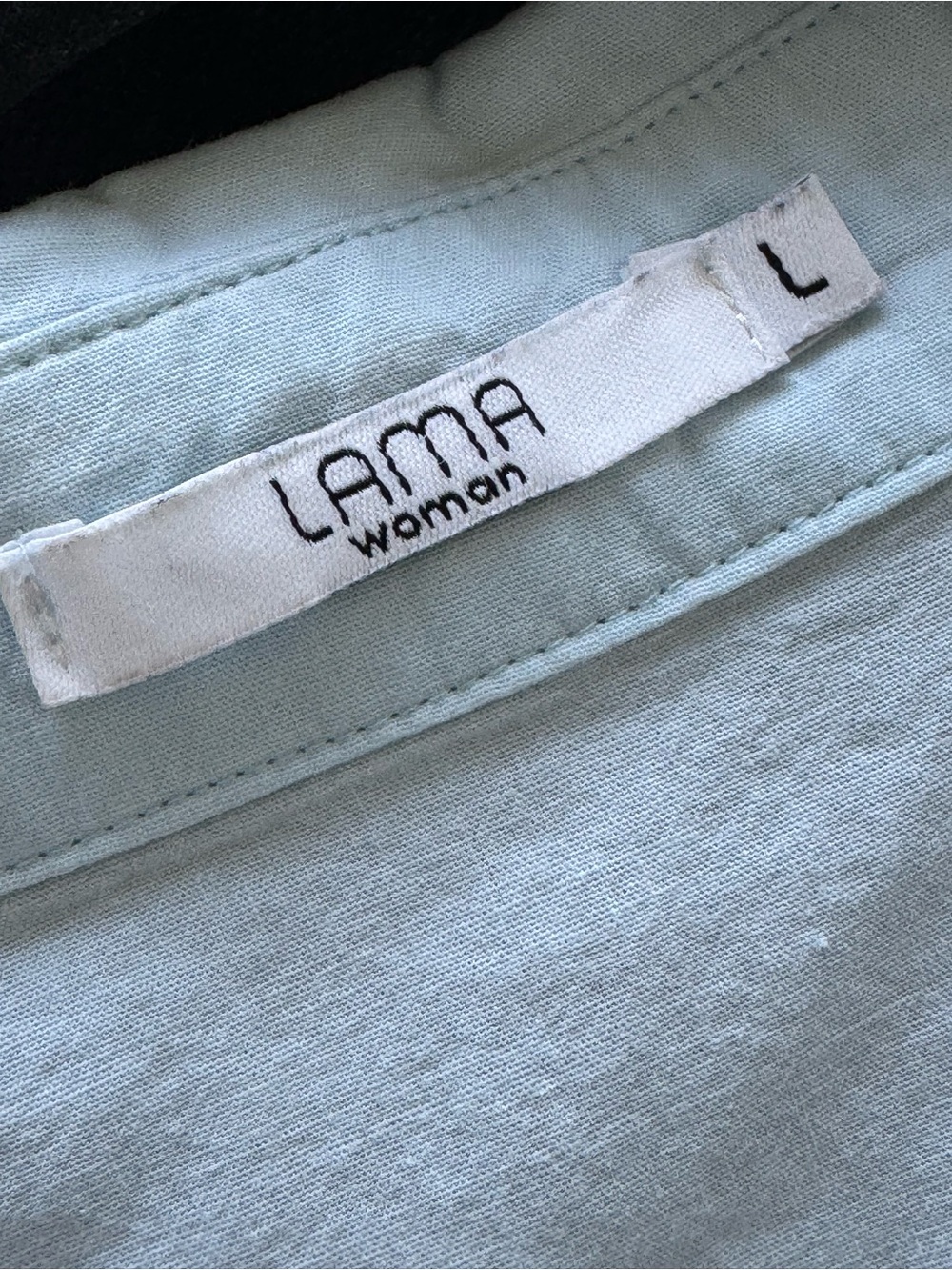 Light Blue Button-Down Shirt - Picture 3 of 4